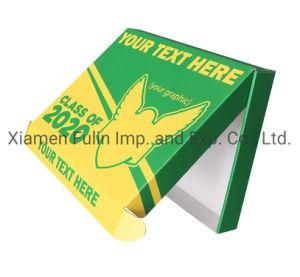 Luxury Wholesale Green Patterned Flat Eco-Friendly Delivery Paper Mailer Box