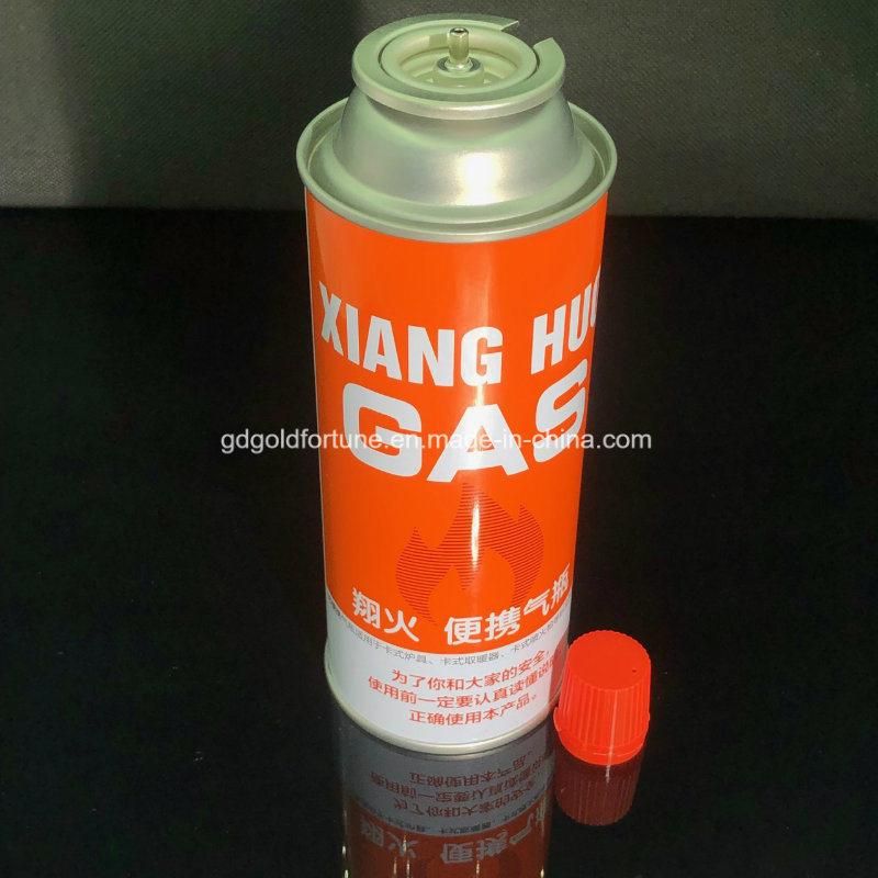 OEM Logo Aerosol Tin Can for Butane Gas