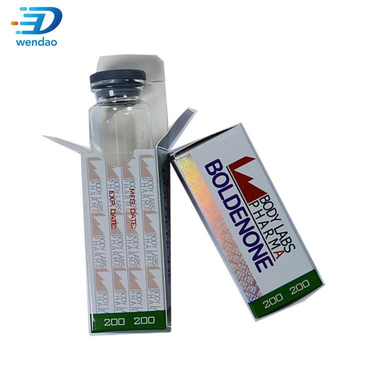 Custom Design Low Price Plastic 10ml Vial Packaging Boxes