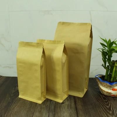 Biodegradable PLA Kraft Roast Coffee Bag 1kg