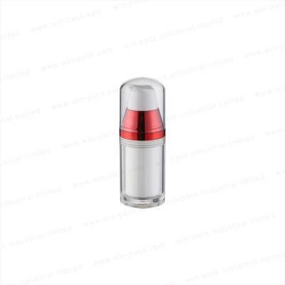 Winpack Wholesale Shiny Red Color Cosmetic Plastic Lotion Pump Bottles with High Quality