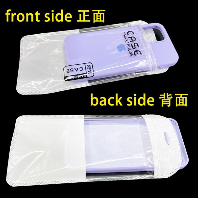 Cellphone Cover Plastic Bag with Printed Mobile Case Zipper Bag
