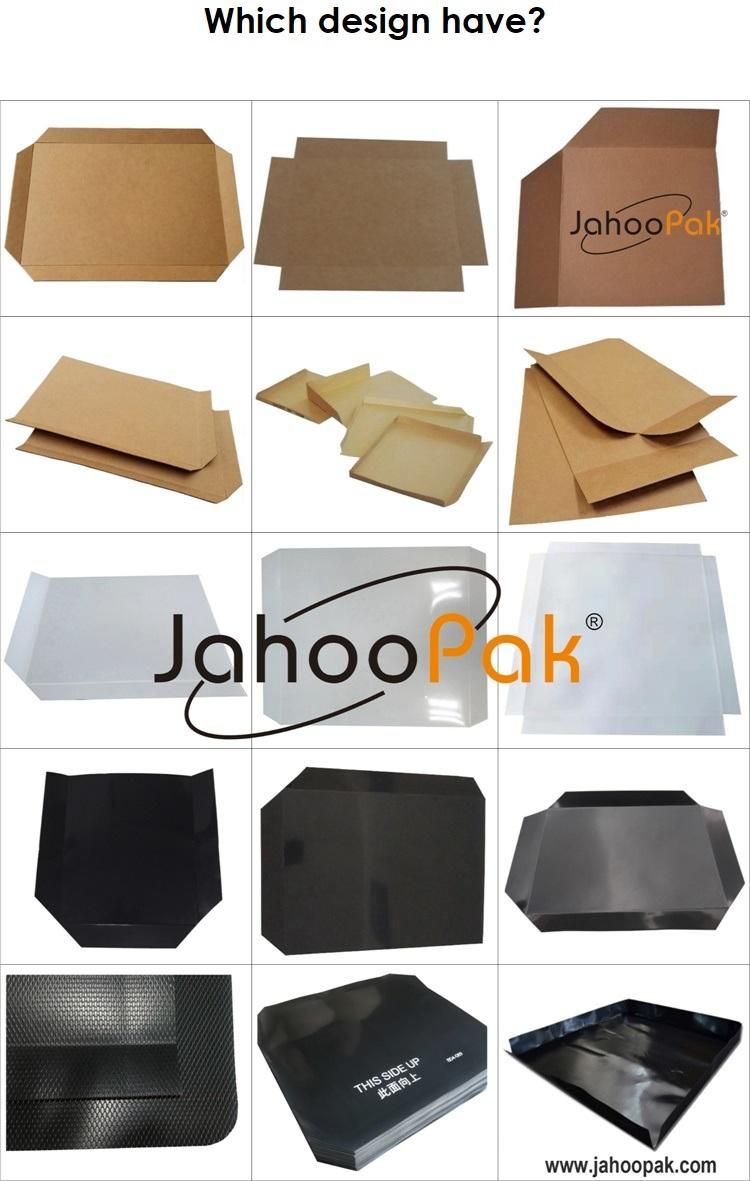 Black Hard HDPE Plastic Slip Sheet for Containers for Shipments