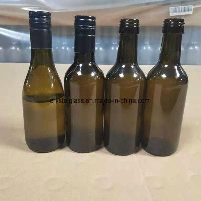 187 Ml Clear Champagne Burgundy Bottles 18.7cl Wine Bottle Bordeaux Wine Bottles