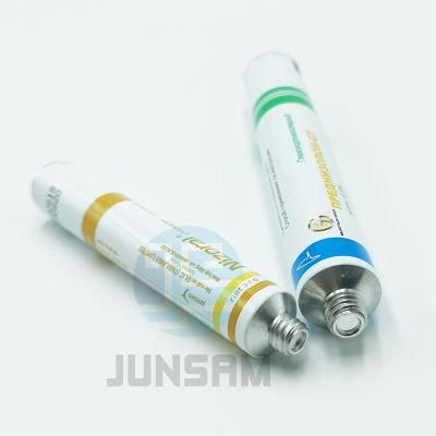 Glossy Printing Tube Aluminum/Aluminium/Alumium Cosmetic Packaging Collapsible Metal Container