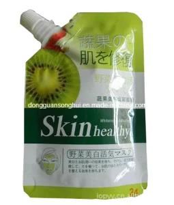 Spout Bag for Facial Mask/Cosmetic Plastic Packaging Bags
