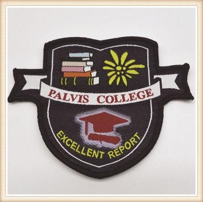 Customized Cheap Logo Cheap Iron on Woven Patches