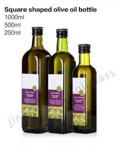 New Square Shape Olive Oil Bottles