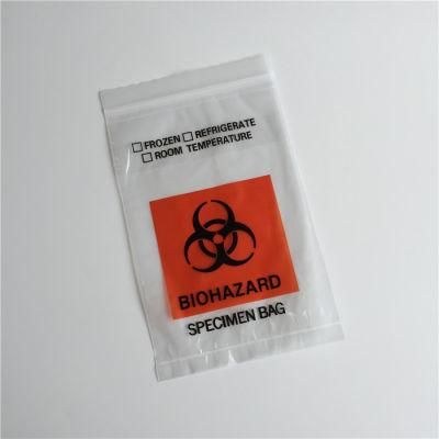 LDPE Autoclavable Autoclave Medical Biohazard Specimen Bag