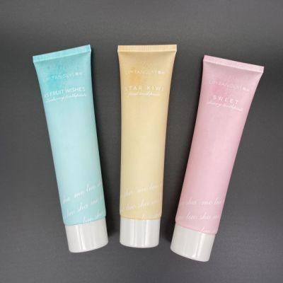 100g Cosmetic Cream Packaging Empty Plastic Soft Facial Cleanser Tube