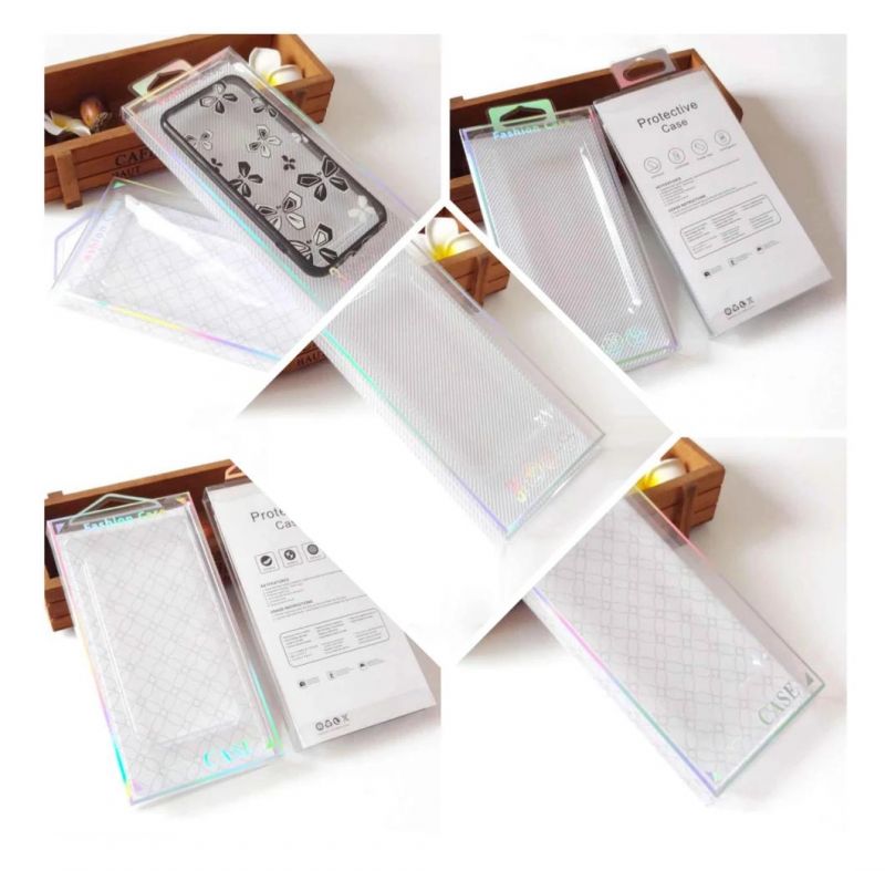 Hot Sale Fashionable Plastic Hot Stamping Silver Packaging for Cell Phone Case