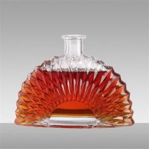 750ml/1000ml Transparent Glass Bottle for Brandy