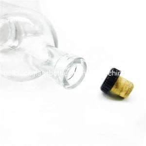 Factory Price Round Shape Crystal Glass Bottle for Liquor/Spirit/Vodka/Whisky/Wine