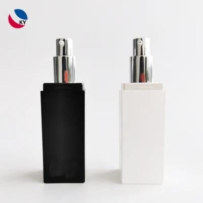 1oz 30ml Luxury Square Cosmetic Packaging Vacuum Skincare Packaging Plastic Bottle