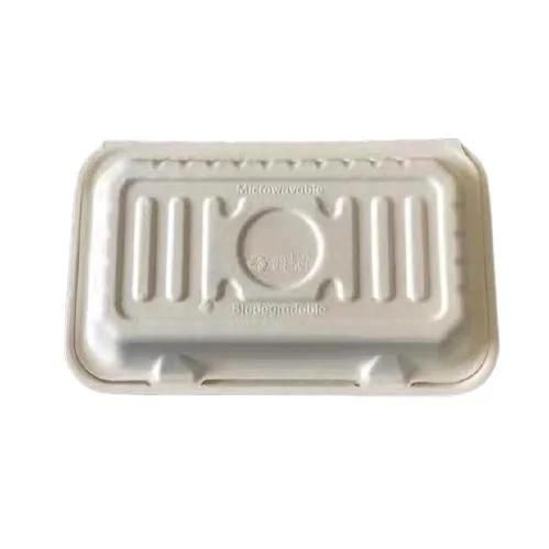 Wholesales Biodegradable Rectangle Food Packaging for BBQ Food