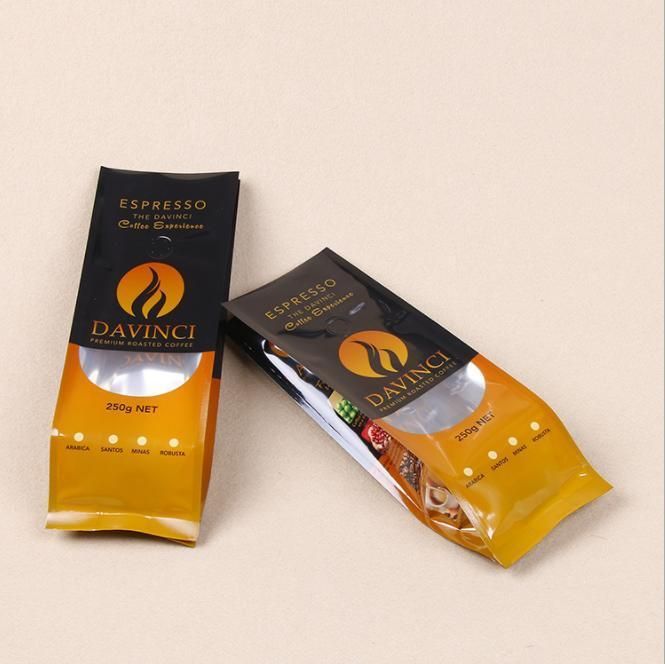 Laminated Printed Coffee Tea Snack Tobacco Packaging Bag/Stand up Pouch