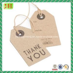 Custom Printed Kraft Paper Hang Tag with String