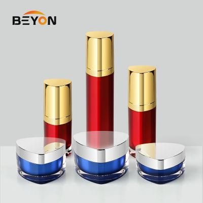 Customized Personal Care 15ml Pump Lotion Skincare Acrylic Bottle