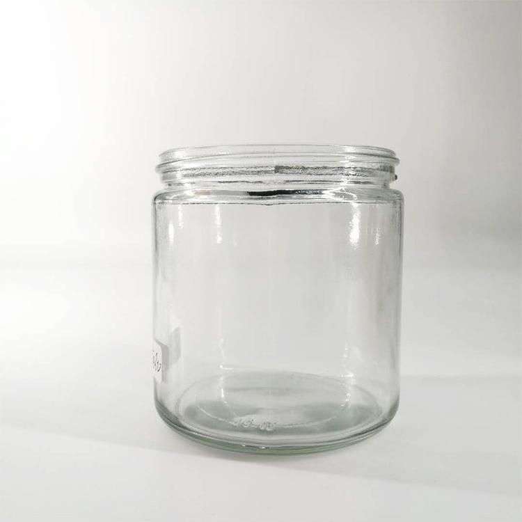 Honey Glass Jar Wide Mouth Straight Sided 14 Oz 16 Oz