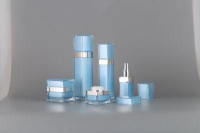 15ml 30ml 50ml Acrylic PP Eco Container White Cosmetic Cream Serum Lotion Jar