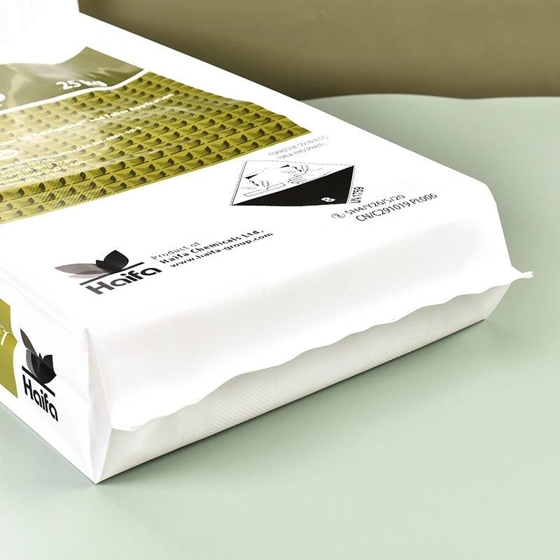 China SGS Certificated 25kg 50kg PP Woven Feed Fertilizer Flour Packaging Bag