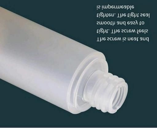 15ml 30ml 50ml PP Matte Clear Cosmetic Airless Pump Bottle
