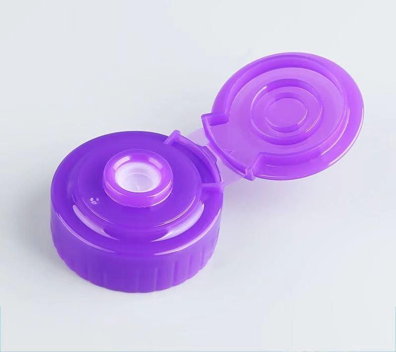 38mm Plastic Bottle Cap Flip Top Cap with Silicone Valve