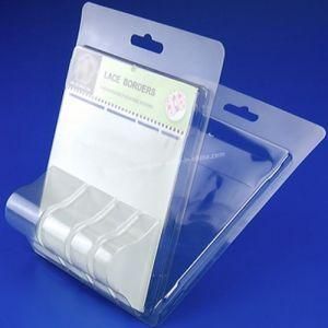 Transparent Trifolds APET Blister Packaging/Custom Blister Plastic Enclosure