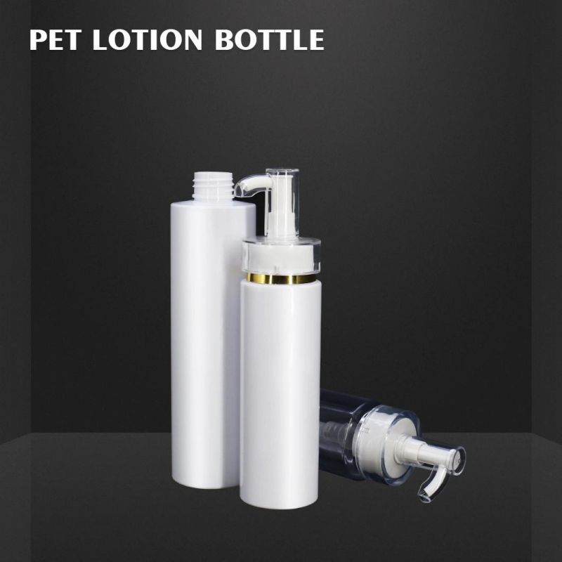 OEM 150ml 200ml 250ml 300ml 500ml Wholesale Empty Pet Plastic Cosmetic Bottles Packaging Hair Care Shampoo/ Hand Sanitizer / Lotion Bottle with Pump