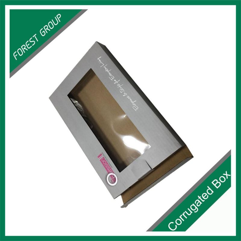 Colorful Printing Foldable Package Tuck End Paper Box with Window