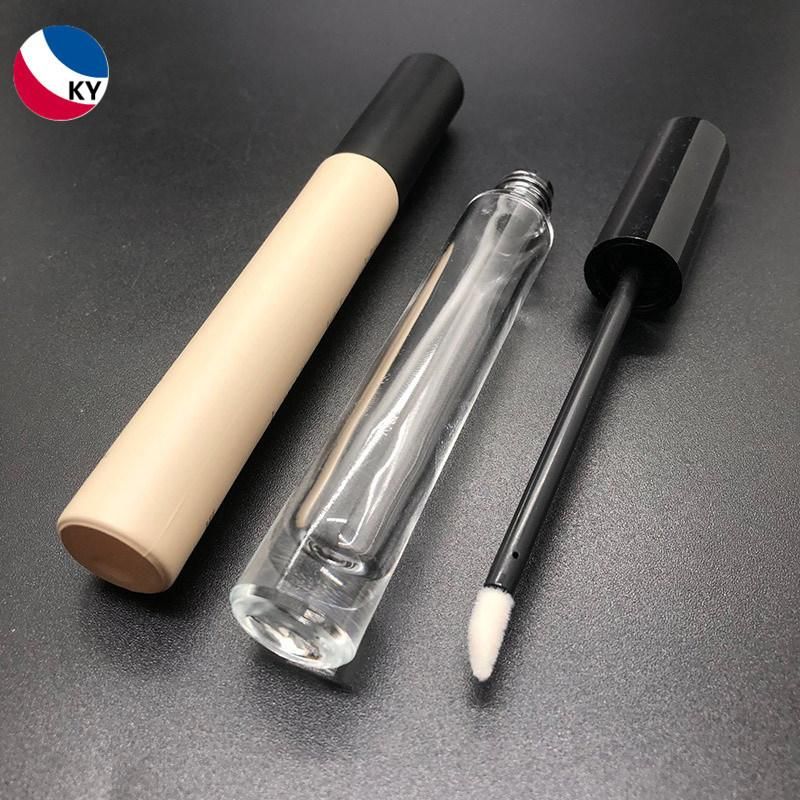 New Cosmetic 5ml 10ml Mascara Glass Container Lipstick Lipgloss Tube with Clear Glass Bottle
