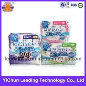 Female Sanitary Towel Products Plastic Packaging OEM Printing Bag
