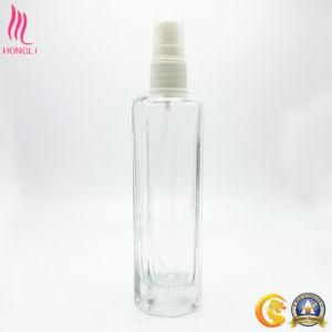 High Clear Round Spray Glass Bottle 100ml