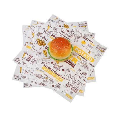 Sandwich Paper Greaseproof Hamburger Packing Paper