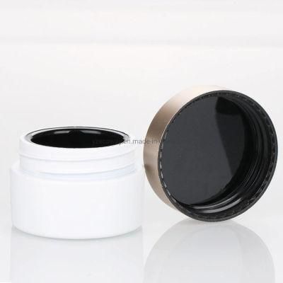 Elegant 8g White Eye Cream Plastic Container Cosmetic Jars