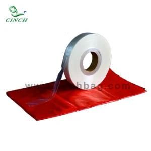 PE Semi-Water Soluble Laundry Bag for Infection Control (PVA water soluble Strip bag)
