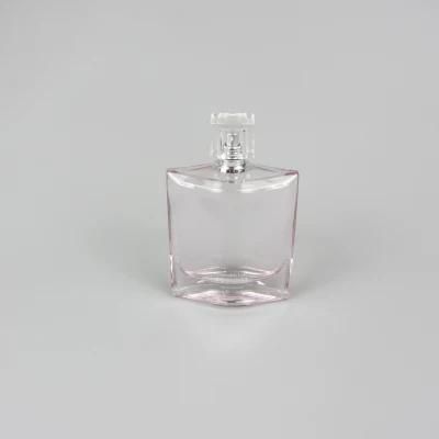 Bulk Empty Simple Art Crimp Glass Perfume Spray Bottles 100ml