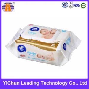 Plastic Baby Wet Wipes Customized Special Packaging Bag