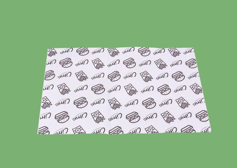 Kfc Food Packaging Packing Tray Liner High Quality Burger Wrapping Paper