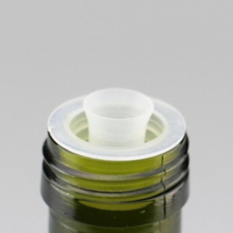 Olive Oil Glass Bottle Dark Green Square Glass Bottles with Lug Stopper