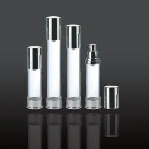 Clear Plastic Airless Pump Bottles Containers