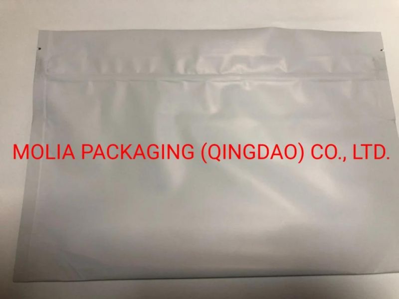 Brc & ISO Approved Plastic Child Resistant Ziplock Tobacco Packaging Bag