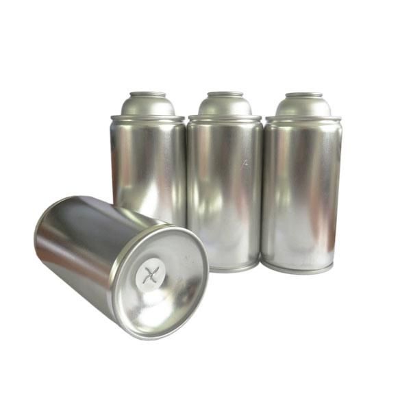 Complete Cosmetics Packaging: Aerosol Can with Valve Actuator Cap