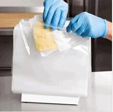 Ht-0907 10 1/2&quot; X 8&quot; Plastic Deli Saddle Bag with Seal Top 1000 / Case - Plain