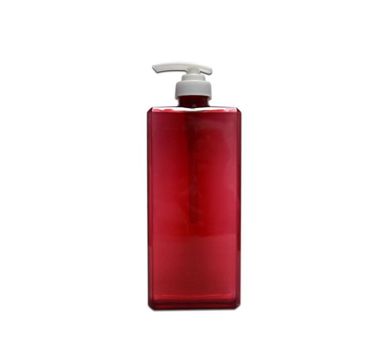 Red 450ml PETG Hair Shampoo Bottle Shower Gel Hair Conditioner Packaging Bottle Cosmetic Packaging Container Body Lotion Bottle
