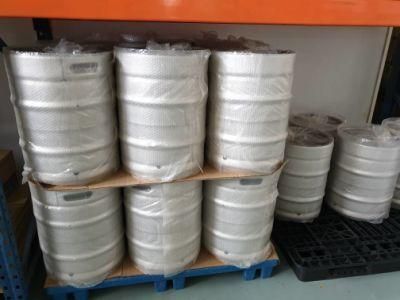 304 Stainless Steel Beer Kegs Us Standard 1/6 1/4 1/2 Bbl 20L 30L 58.6L