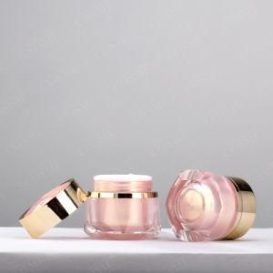 Cosmetic Acrylic Cream Jar with Acrylic Cap