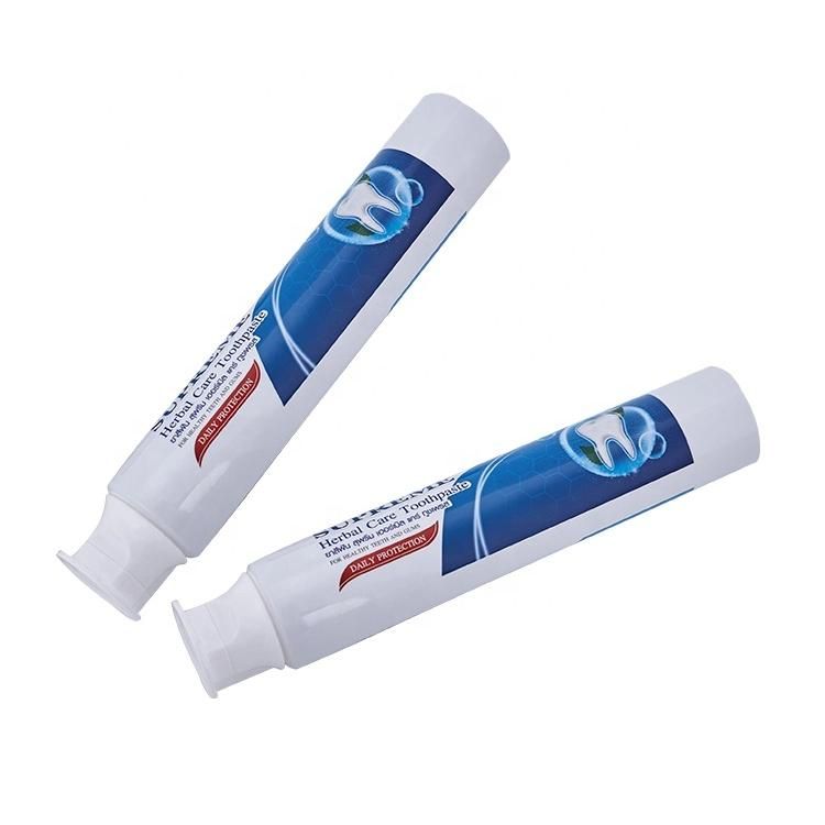 Hot Sale Cosmetic Packaging Plastic Empty Aluminum Toothpaste Tube