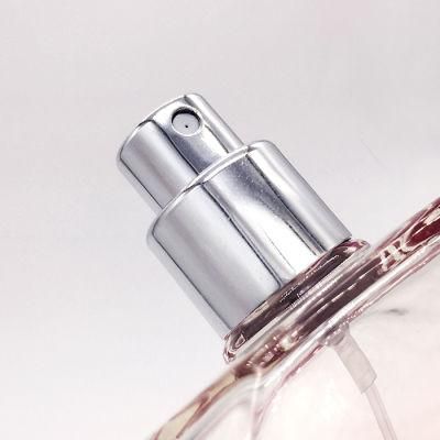 Rectangle Shape Perfume Bottle with Gold Aluminium Cap 50ml
