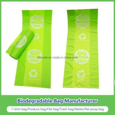 China 100% Biodegradable Bags Compostable Flat Bags on Roll, Vegetable Bags, Fruit Bags, Storage Bags, Manufacturer/Supplier/Wholesale/Factory